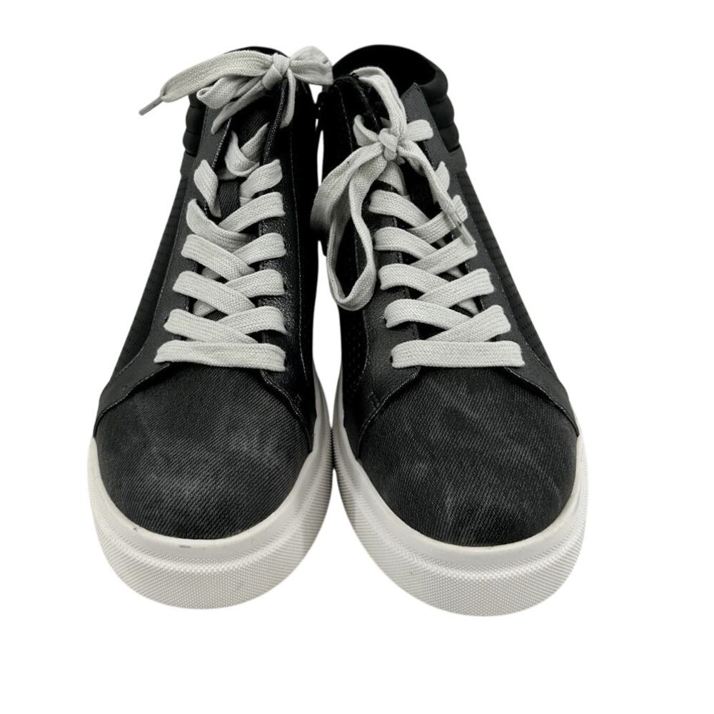 NEW Yellow Box Espaloma High Top Black Casual Sneakers Women’s 8.5